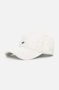 adidas Originals sapca de baseball din catifea culoarea alb, JW8019 imagine