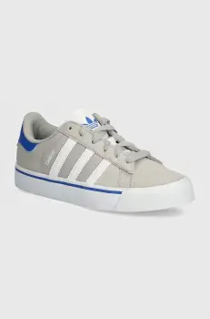 adidas Originals tenisi copii CAMPUS VULC culoarea gri, IH8039 imagine