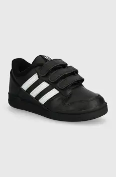 adidas Originals tenisi din piele copii culoarea negru imagine
