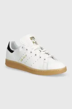 adidas Originals tenisi din piele copii STAN SMITH culoarea alb, IH5352 imagine