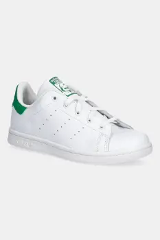 adidas Originals tenisi din piele copii STAN SMITH culoarea alb, JP9720 imagine