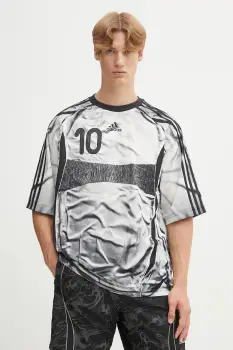 adidas Originals tricou Adilenium Tg Je culoarea negru, cu imprimeu, KF8523 imagine