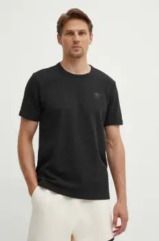 adidas Originals tricou barbati, culoarea negru, neted, IW5804 imagine