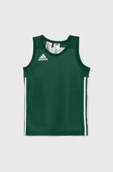 adidas Originals tricou copii 3G SPEE REVRS culoarea verde, cu imprimeu, DY6618 imagine