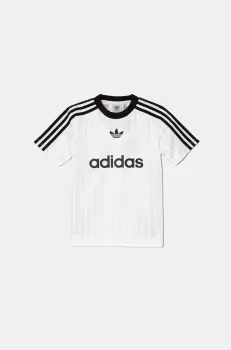 adidas Originals tricou copii culoarea alb, cu imprimeu, JM0492 imagine