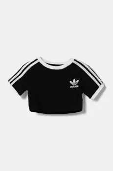 adidas Originals tricou copii culoarea negru, JD1644 imagine