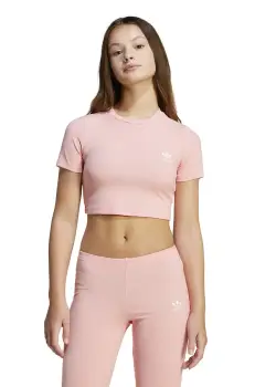 adidas Originals tricou copii culoarea portocaliu, JC8441 imagine