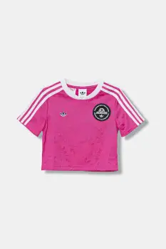 adidas Originals tricou copii culoarea roz, JV7683 imagine