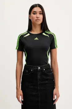 adidas Originals tricou copii Teamgeist culoarea negru, JZ6709 imagine