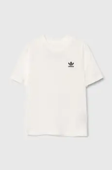 adidas Originals tricou copii TEE culoarea alb, neted, IX5266 imagine