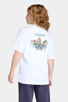 adidas Originals tricou de bumbac pentru copii imagine