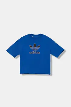 adidas Originals tricou de bumbac pentru copii cu imprimeu, JY1138 imagine