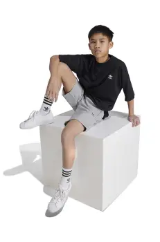 adidas Originals tricou de bumbac pentru copii TEE culoarea negru, uni, IW3507 imagine