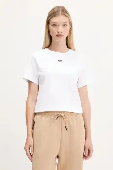 adidas Originals tricou din bumbac Adibreak culoarea alb, JV7207 imagine