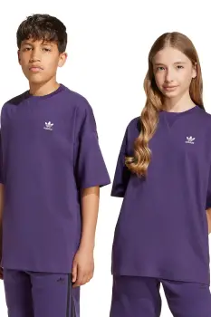 adidas Originals tricou din bumbac culoarea violet, cu imprimeu, JX2761 imagine