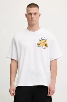 adidas Originals tricou din bumbac Graphic Os Ss T culoarea alb, cu imprimeu, JW0158 imagine