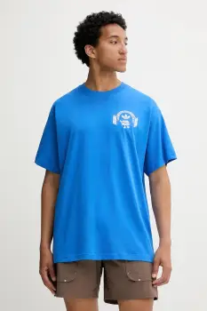 adidas Originals tricou din bumbac Music Fests Tee cu imprimeu, KR5104 imagine