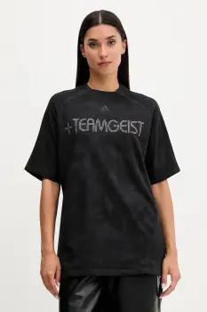 adidas Originals tricou din bumbac Rhinestone Tee culoarea negru, KF3113 imagine