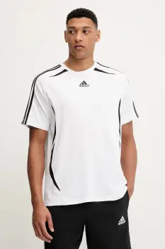 adidas Originals tricou din bumbac Teamgeist Tee culoarea alb, cu imprimeu, KE0146 imagine