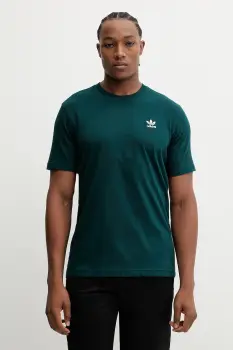 adidas Originals tricou din bumbac Trefoil uni, JZ3586 imagine