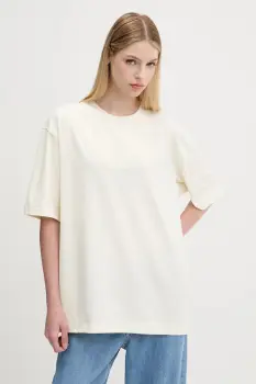 adidas Originals tricou Essentials culoarea bej, JW3539 imagine