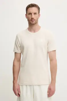 adidas Originals tricou Essentials culoarea bej, uni, JW3514 imagine