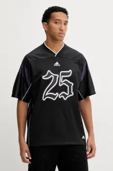 adidas Originals tricou FTB JRSY culoarea negru, cu imprimeu, JY2763 imagine