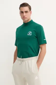 adidas Originals tricou GRFX TEE barbati, culoarea verde, uni, JC8368 imagine