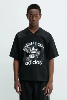 adidas Originals tricou OG Dept Jersey culoarea negru, cu imprimeu, KD6252 imagine