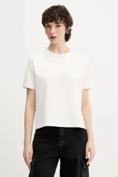 adidas Originals tricou P Ess T-Shirt culoarea alb, JW3654 imagine