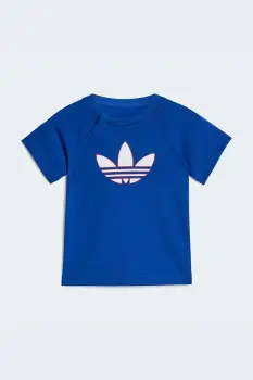 adidas Originals tricou pentru bebelusi, cu bumbac imagine