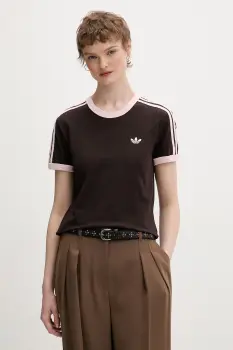 adidas Originals tricou pentru femei, din bumbac cu elastan imagine