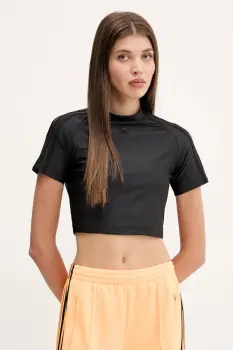 adidas Originals tricou Teamgeist Top culoarea negru, JZ8278 imagine