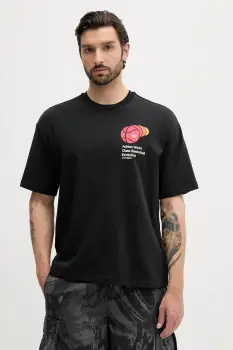 adidas Originals tricou World Class Tee culoarea negru, cu imprimeu, JM9955 imagine