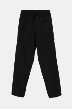 adidas pantaloni copii culoarea negru, neted, JC9388 imagine