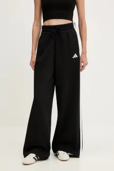 adidas pantaloni de trening 3-Stripes culoarea negru, cu imprimeu, KB5323 imagine