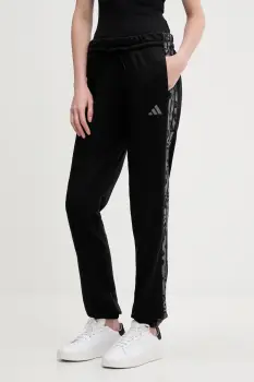 adidas pantaloni de trening 3-Stripes culoarea negru, cu imprimeu, KB8510 imagine