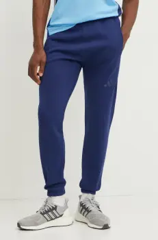 adidas pantaloni de trening ALL SZN culoarea albastru marin, neted, JC5361 imagine