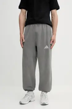 adidas pantaloni de trening ALL SZN culoarea gri, cu imprimeu, JL6534 imagine