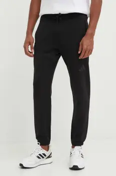 adidas pantaloni de trening All SZN culoarea negru, neted, IX1246 imagine