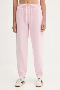 adidas pantaloni de trening All SZN culoarea roz, uni, JV7304 imagine