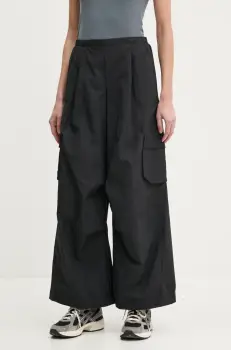 adidas pantaloni de trening City Escape culoarea negru, neted, JY0514 imagine