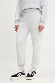 adidas pantaloni de trening Coquette culoarea gri, melanj, JM1914 imagine