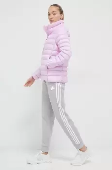 adidas pantaloni de trening culoarea gri, melanj imagine