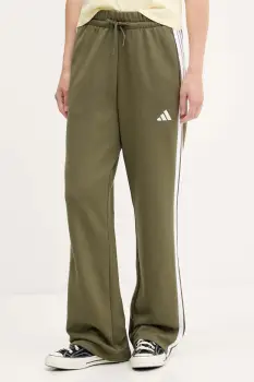 adidas pantaloni de trening culoarea verde, cu imprimeu, JX7708 imagine