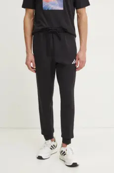 adidas pantaloni de trening Essentials culoarea negru, cu imprimeu, JD1861 imagine