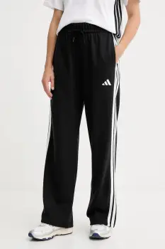 adidas pantaloni de trening Essentials culoarea negru, cu imprimeu, JW7182 imagine