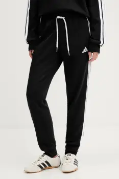 adidas pantaloni de trening Essentials culoarea negru, cu imprimeu, JX2543 imagine