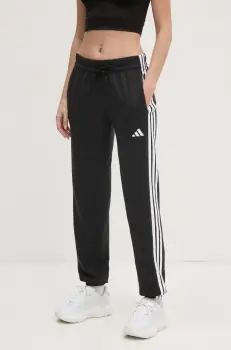 adidas pantaloni de trening Essentials culoarea negru, modelator, JD5302 imagine