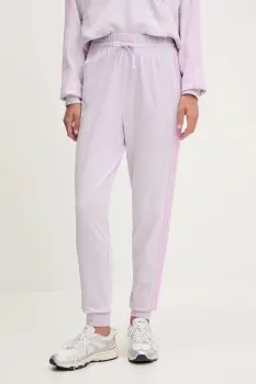 adidas pantaloni de trening Essentials culoarea violet, uni, JE1189 imagine